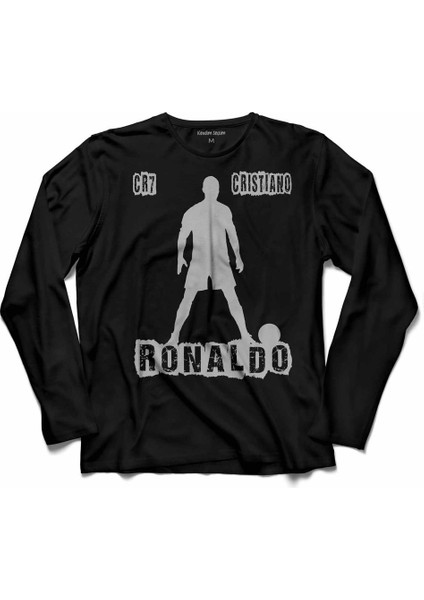Cristiano Ronaldo Cr7 Juventus Real Madrıd Uzun Kollu Tişört