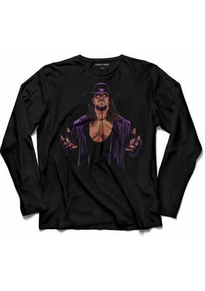 The Undertaker Wwe Amerikan Güreşi Uzun Kollu Tişört