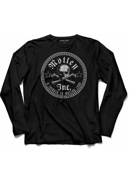 Mötley Crüe Heavy Metal Musıc Uzun Kollu Tişört