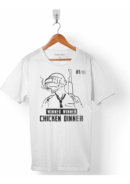 Pubg Pub G Wınner Chıcken Dınner Erkek Tişört