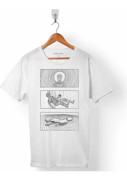 Astronot Uzayda Hamak Nasa Cosmos Erkek Tişört