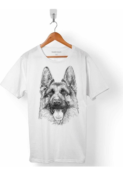 German Shepherd Alman Kurdu Polıce Dog Erkek Tişört