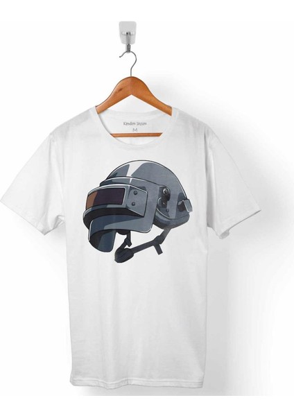 Pubg Pub G Kask Helmet Miğferi Erkek Tişört