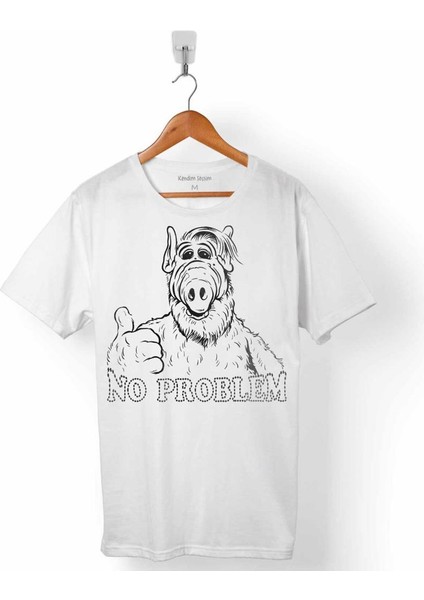 Alf No Problem Dizisi Melmac Alıen Lıfe Form Erkek Tişört