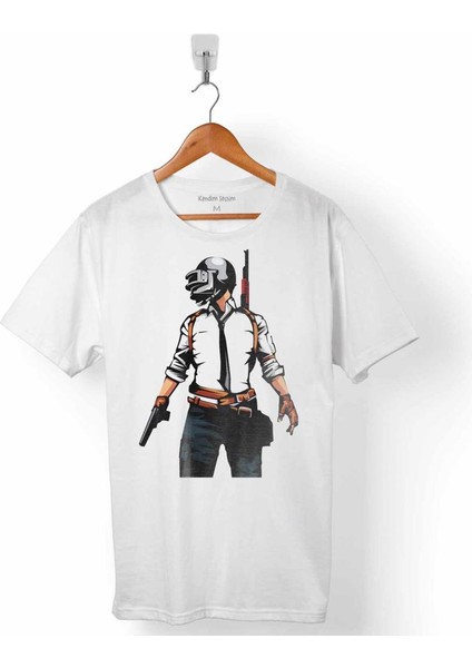 Pubg Playerunknown's Battlegrounds Logo Erkek Tişört