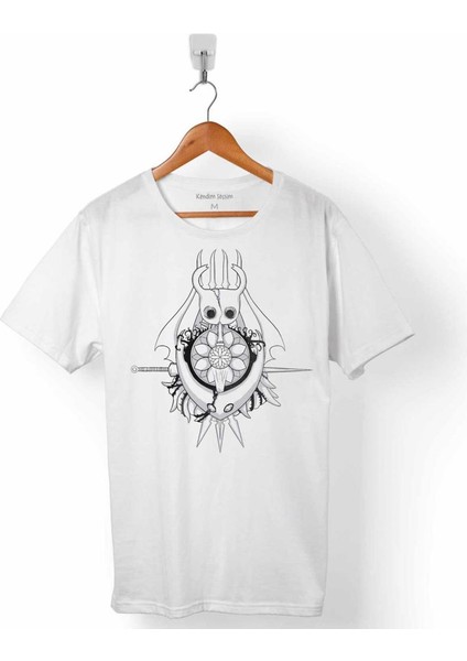 Hollow Knıght Ghost Cadılar Bayramı Kuru Kafa Erkek Tişört