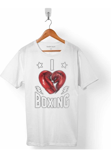 I Love Boxıng Boks Ring Muhammed Alı Erkek Tişört