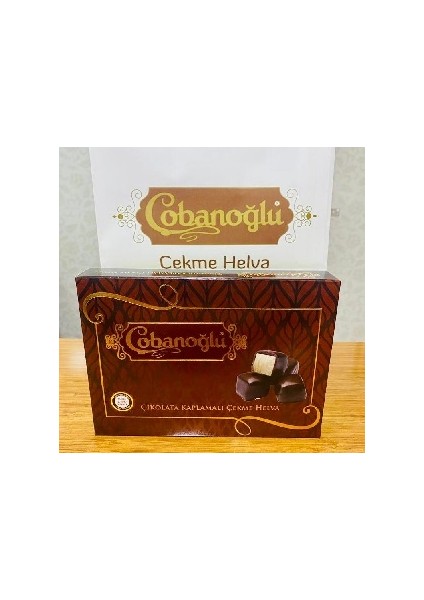 Çikolata Kaplı Sade Çekme Helva 180G
