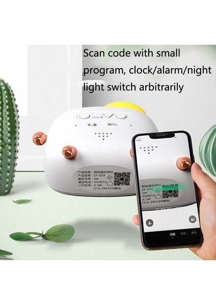 Çocuk LED Elektronik Çalar Saat - Beyaz (Yurt Dışından) modelleri