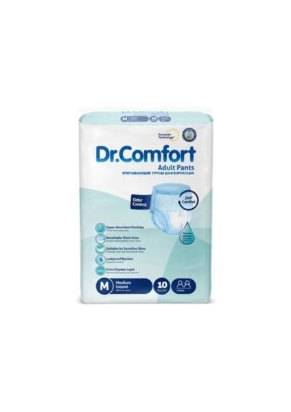 Dr. Comfort Dr.comfort Emici Külot Hasta Bezi Medium Beden 30 Adet