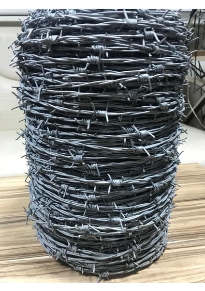 Çift Bükümlü Dikenli Bahçe Teli 1.70X1.50 mm 250 Metre fiyatları