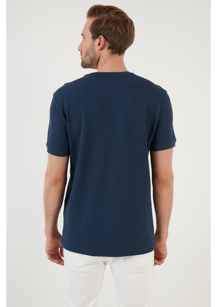 Pamuklu Bisiklet Yaka Basic T Shirt Erkek T Shirt 5902387 indirimleri