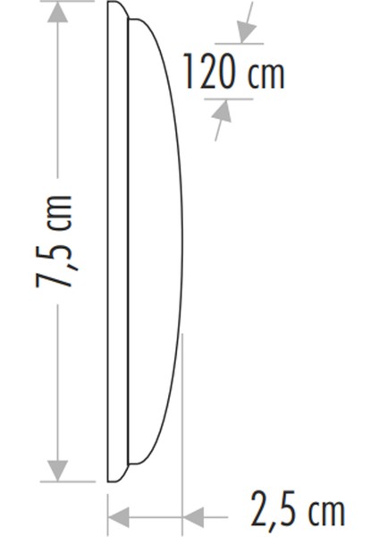 36W 3200K Günışığı Sarı Işık 120CM Alüminyum Kasa Yatay Bant Armatür CT-2475 modelleri