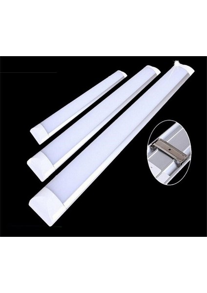 36W 3200K Günışığı Sarı Işık 120CM Alüminyum Kasa Yatay Bant Armatür CT-2475 fırsatları