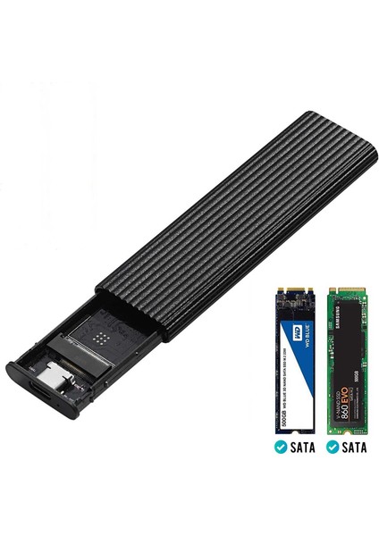 M.2 Ngff SSD 6 Gbps - USB 3.1 Tip-C Dönüştürücü Adaptör (Yurt Dışından)