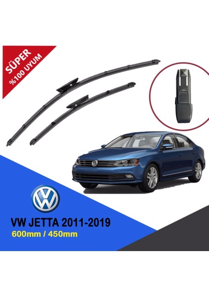 Volkswagen Jetta Muz Silecek Takımı (2011-2019) 600-450 mm