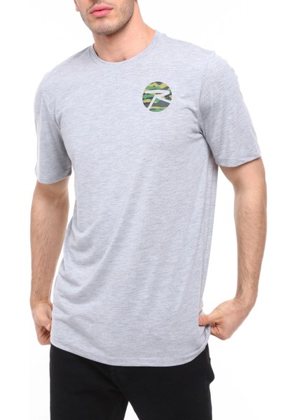Erkek T-Shirt Gera Gri Melanj