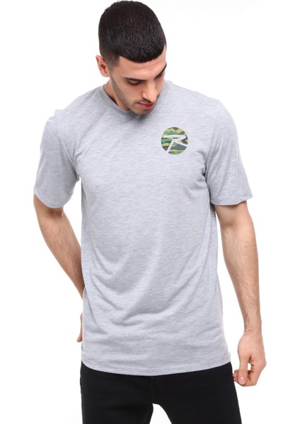 Erkek T-Shirt Gera Gri Melanj modelleri