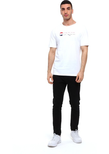 Erkek T-Shirt Arve Beyaz indirimleri