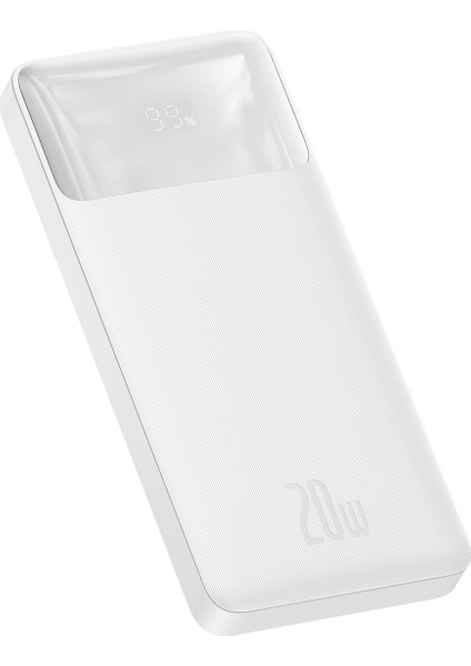 Bipow Dijital Ekranlı 20W 10.000 Mah Powerbank Beyaz modelleri