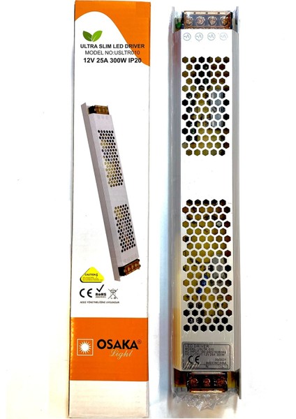 12V 25A 300W Ultra Slim LED Driver Trafo