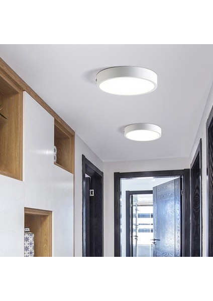 30 Watt Panel LED Armatür Sıva Üstü Yuvarlak Ct 5273 Günışığı Sarı Işık 3200K Alüminyum Kasa indirimleri