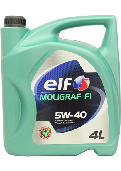 Moligraf F1 5W-40 4 Litre Motor Yağı ( Üretim Yılı: 2022 )