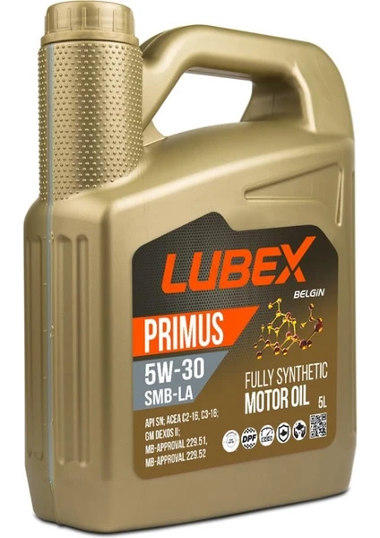 Primus 5W-30 SMB-LA 5 Litre Motor Yağı ( Üretim Yılı: 2022 )