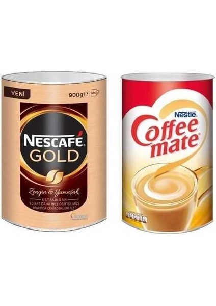 Gold 900 gr + Coffee Mate Kahve Kreması 2 kg