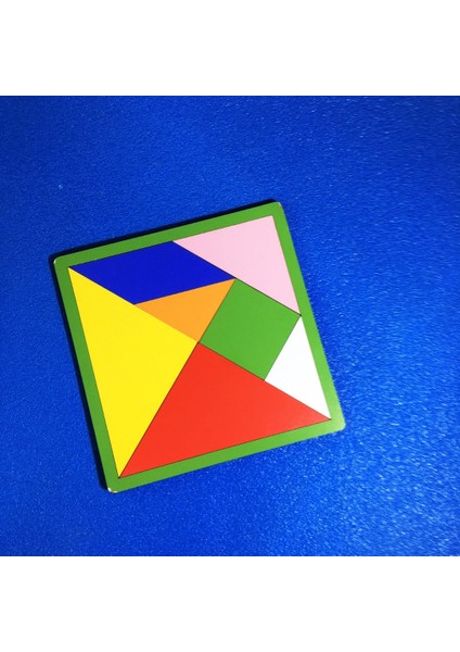 Ahşap Eğitici Öğretici Tangram Mini