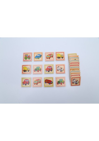 Ahşap Figürlü Kart