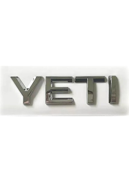 Skoda Yetı Bagaj Yazısı Krom 2013 - 2018