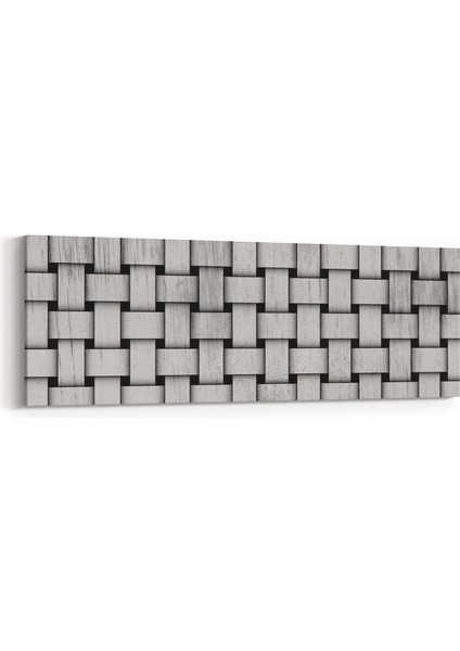 10025YI Abstract 3 Boyut Görsel Yatay Ince Kanvas Tablo