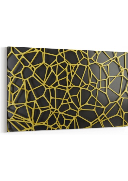 10292Y Abstract Görsel Yatay Kanvas Tablo
