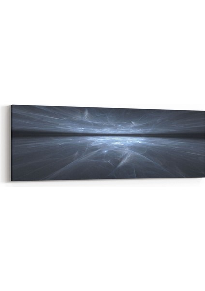 10139YI Abstract Görsel Yatay Ince Kanvas Tablo