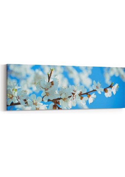 10510YI Ağaç Görseli Yatay Ince Kanvas Tablo