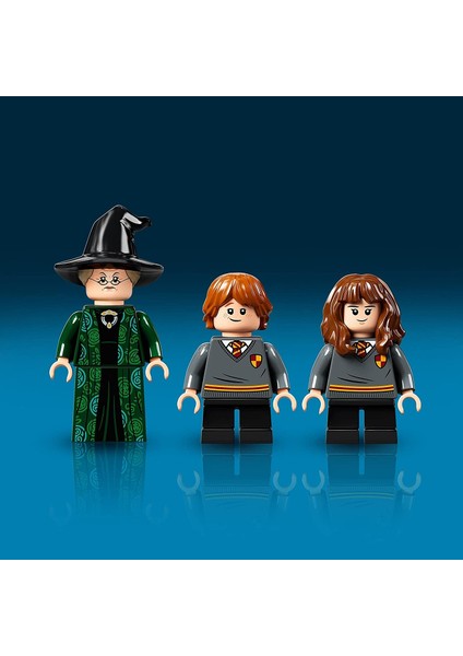 Harry Potter# Hogwarts# Anısı: Biçim Değiştirme Dersi 76382  -Profesör McGonagall##ın Odası Koleksiyonluk Oyuncak Yapım Seti (240 Parça)