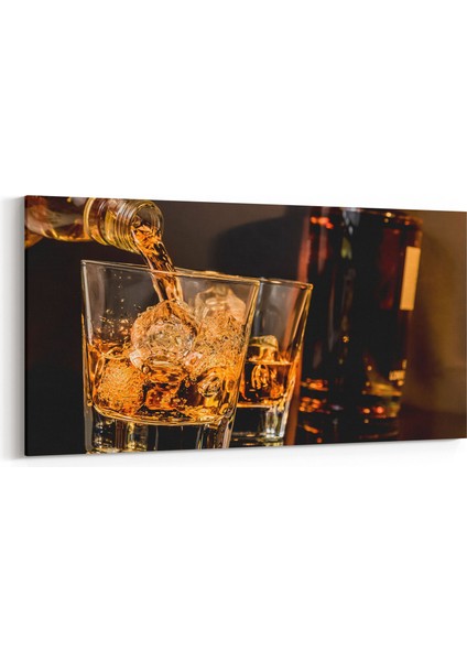 15154YD Gıda Görseli Yatay Dar Kanvas Tablo