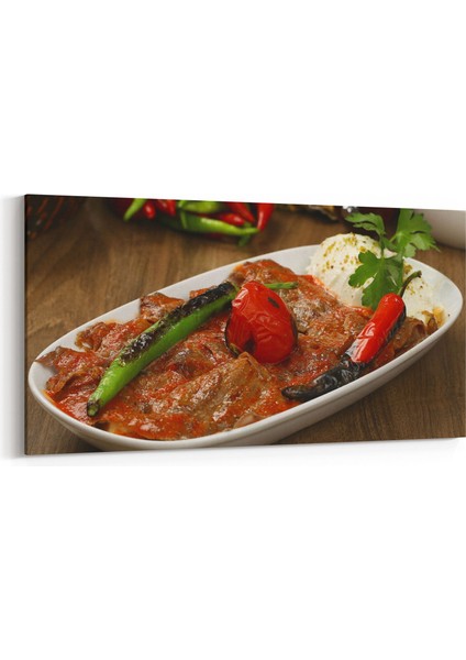 15058YD Gıda Görseli Yatay Dar Kanvas Tablo