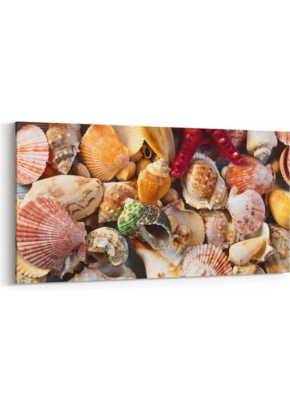 12937YD Deniz / Okyanus Görseli Yatay Dar Kanvas Tablo