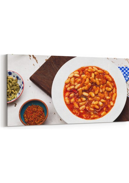 15269YD Gıda Görseli Yatay Dar Kanvas Tablo