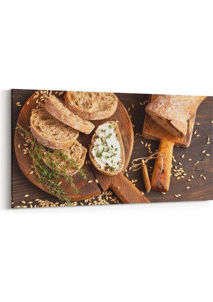 15046YD Gıda Görseli Yatay Dar Kanvas Tablo
