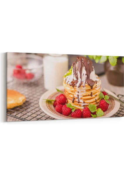 15259YD Gıda Görseli Yatay Dar Kanvas Tablo