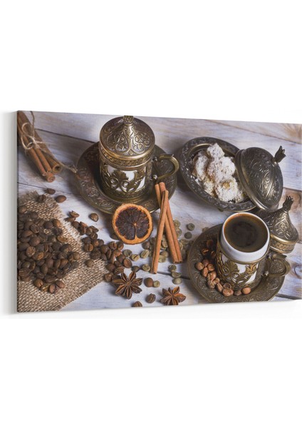 15258Y Gıda Görseli Yatay Kanvas Tablo