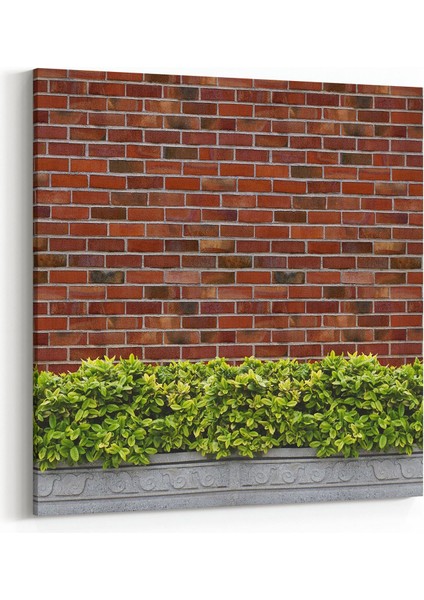 17333K Taş / Tuğla Görseli Kare Kanvas Tablo