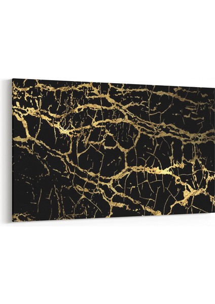 16730Y Mermer Desen Görsel Yatay Kanvas Tablo