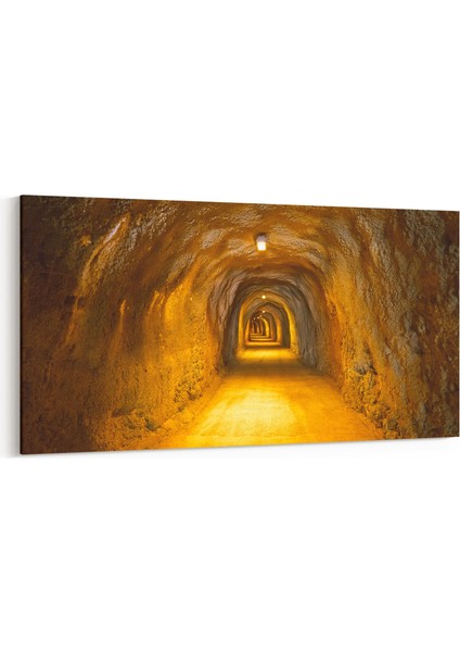 18528YD Yapı Görseli Yatay Dar Kanvas Tablo