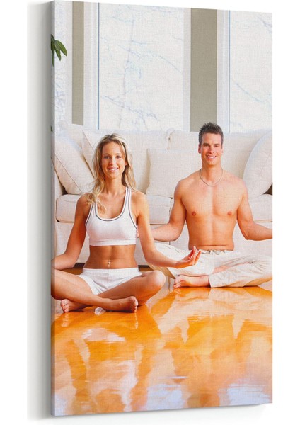 17134DD Spor Görseli Dikey Dar Kanvas Tablo