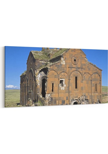 18849YD Yapı Görseli Yatay Dar Kanvas Tablo