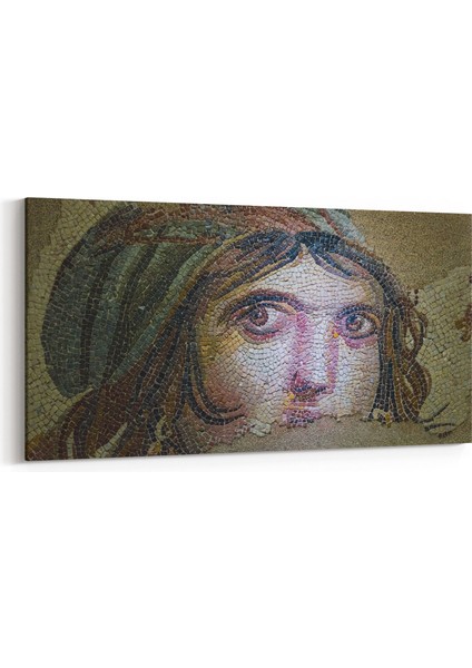 16288YD Heykel / Sanat Görseli Yatay Dar Kanvas Tablo